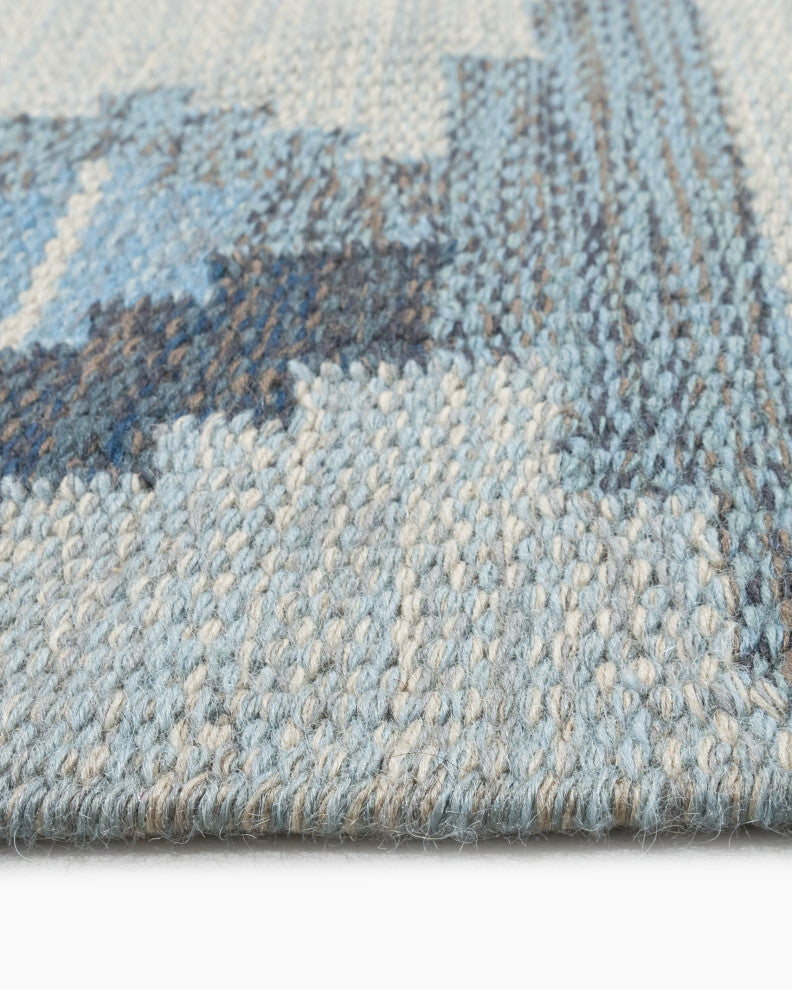 Vintage Swedish Scandinavian Area Rug, 4'6x6'10"