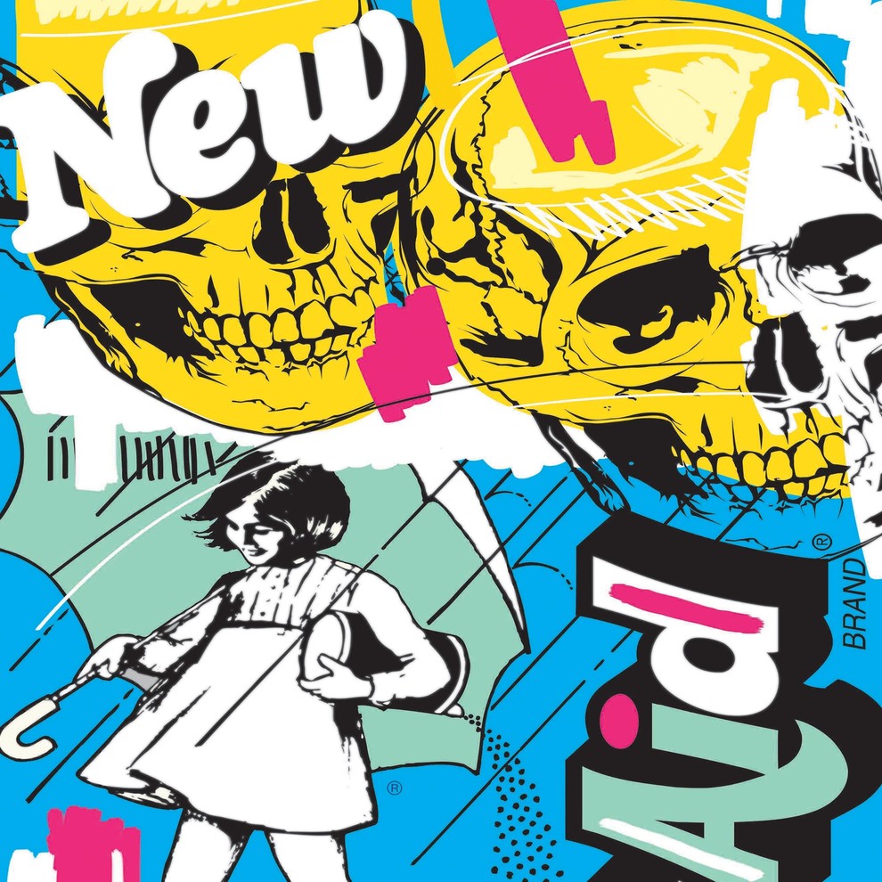 "New Aid" Print on Canvas