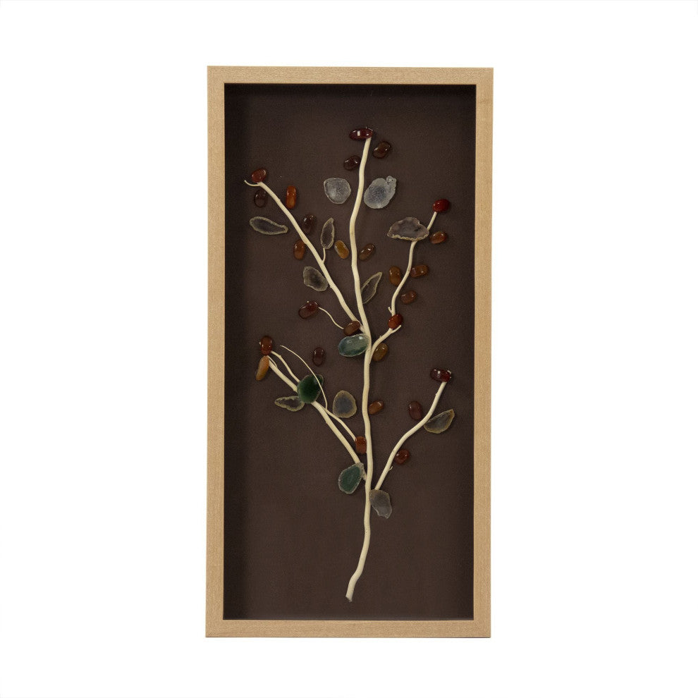 Abstract Geode and Stone Tree