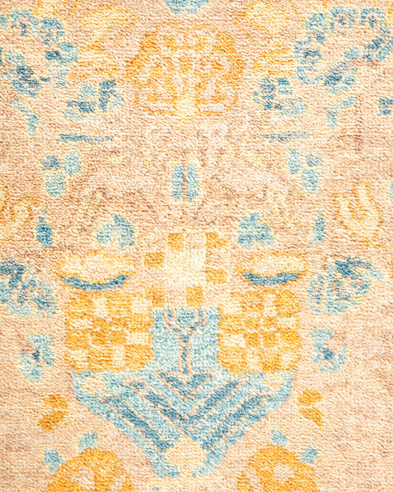 Mogul, One-of-a-Kind Hand-Knotted Area Rug Beige, 8'3"x9'8"