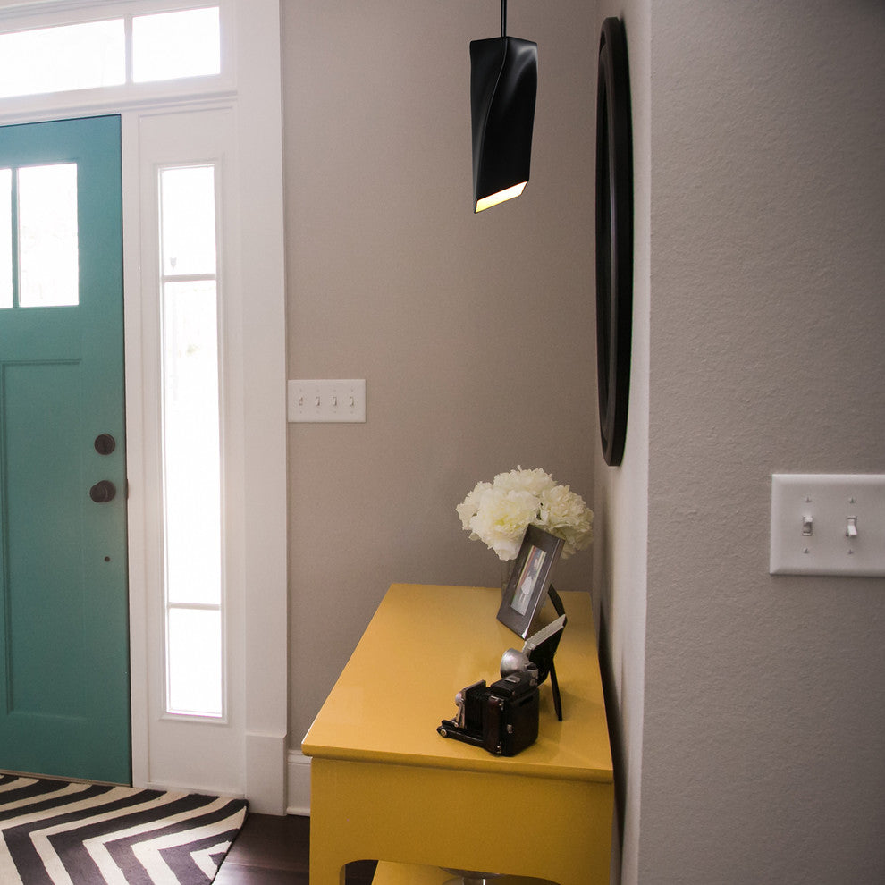 Twister Mini Pendant, Slate Black