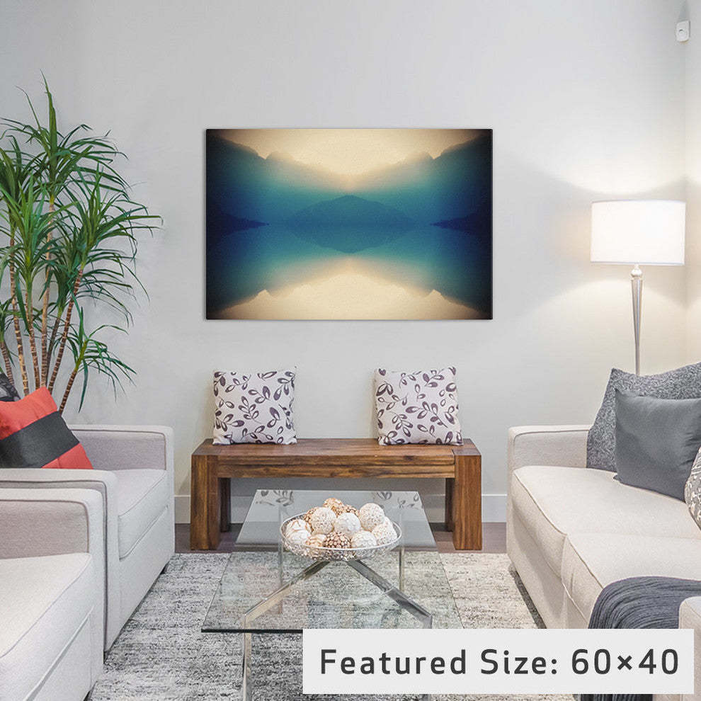 "Past the Horizon" by 5by5collective, 40x26x1.5