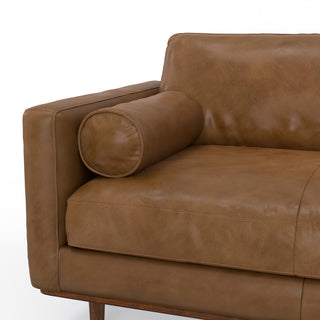 Morrison 72 inch Sofa, Caramel Brown