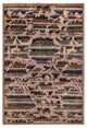 Eclectic, One-of-a-Kind Hand-Knotted Area Rug Beige, 4' 2 x 6' 0