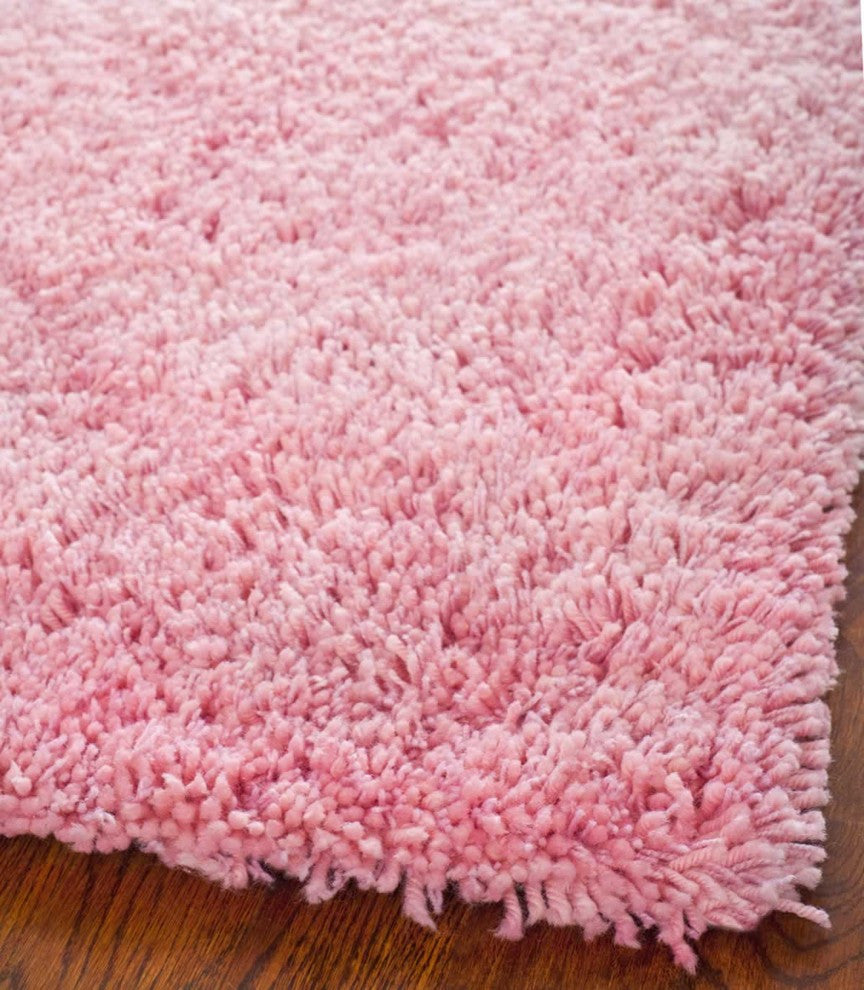 Safavieh Shag 200 SG240P 4' Round Pink Rug