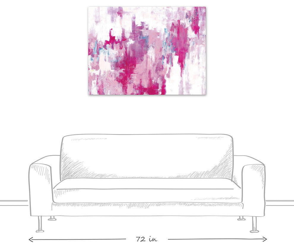 Intensity & Purpose Abstract 30x40 Canvas Wall Art