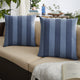 Sorra Home Preview Capri Knife Edge Pillow, Set of 2, 20"x20"x6"