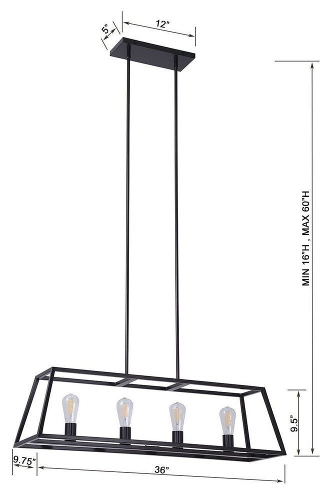 Linea di Liara Lorenzi Linear Chandelier