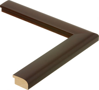 Belvinder Brown Picture Frame, 2", Easle Back, Contemporary, 8 x 10