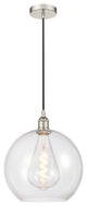 Innovations 616-1P-PN-G122-12 1-Light Mini Pendant, Polished Nickel