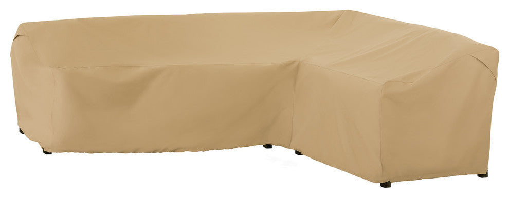 Patio Right Facing L-Shape Sectional Lounge Set Cover