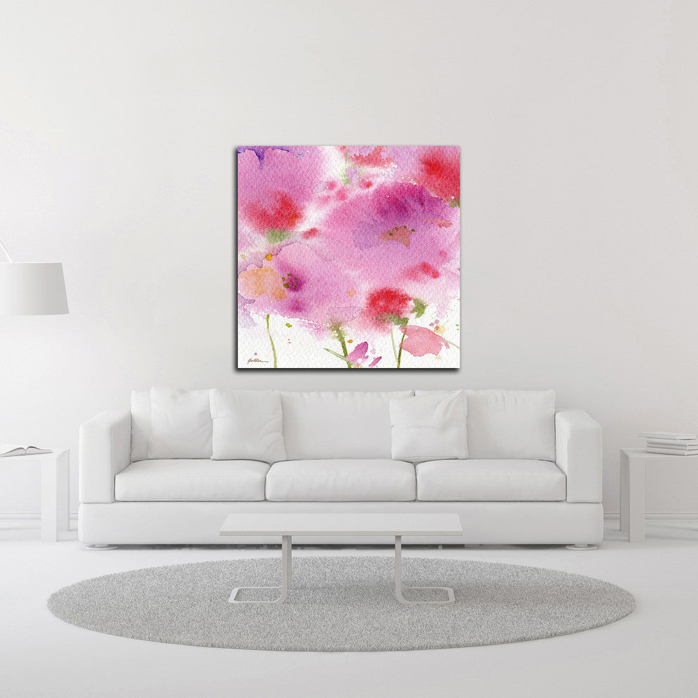 Serenade by Sheila Golden, Print on Canvas, 16"x16"