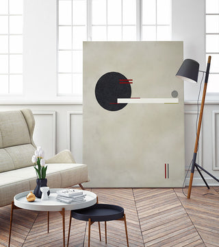 "Circle Love" Museum Mounted Canvas Print, 18"x24"