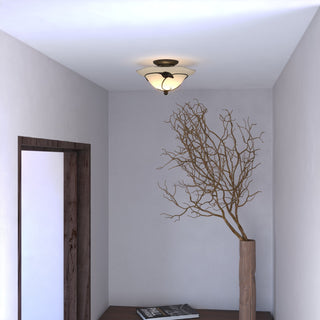 Vaxcel Lighting LK38812 Vine 2 Light Semi-Flush Indoor Ceiling - Oil Shale
