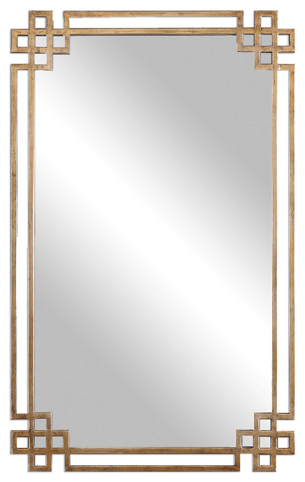 Uttermost Devoll Antique Gold Mirror