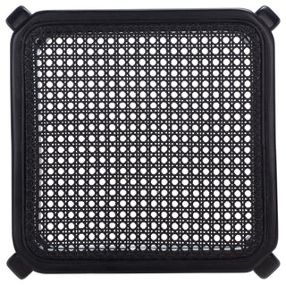 Safavieh Silus Backless Cane Bar Stool, Black