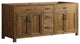 Bryson 72" Vanity Base Only, Walnut