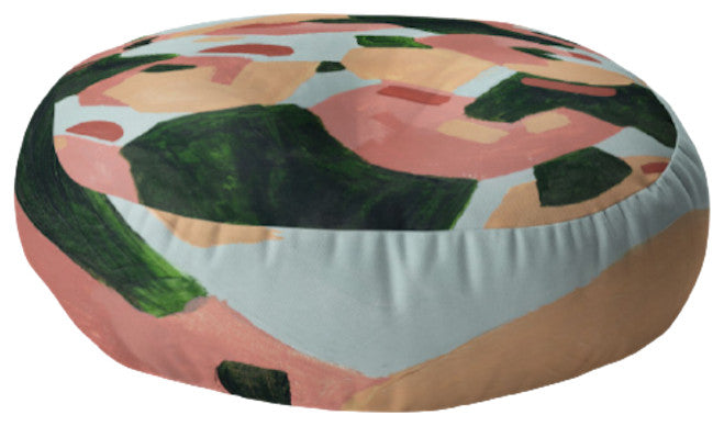Laura Fedorowicz Geo Party Floor Pillow Round