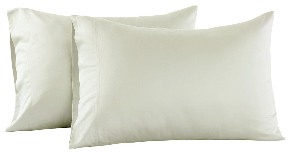 Eucalyptus 600 Tencel Lyocell Sheet Sets, Ivory, Split King