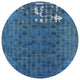 Ahgly Company Indoor Round Mid-Century Modern Area Rugs, 5' Round
