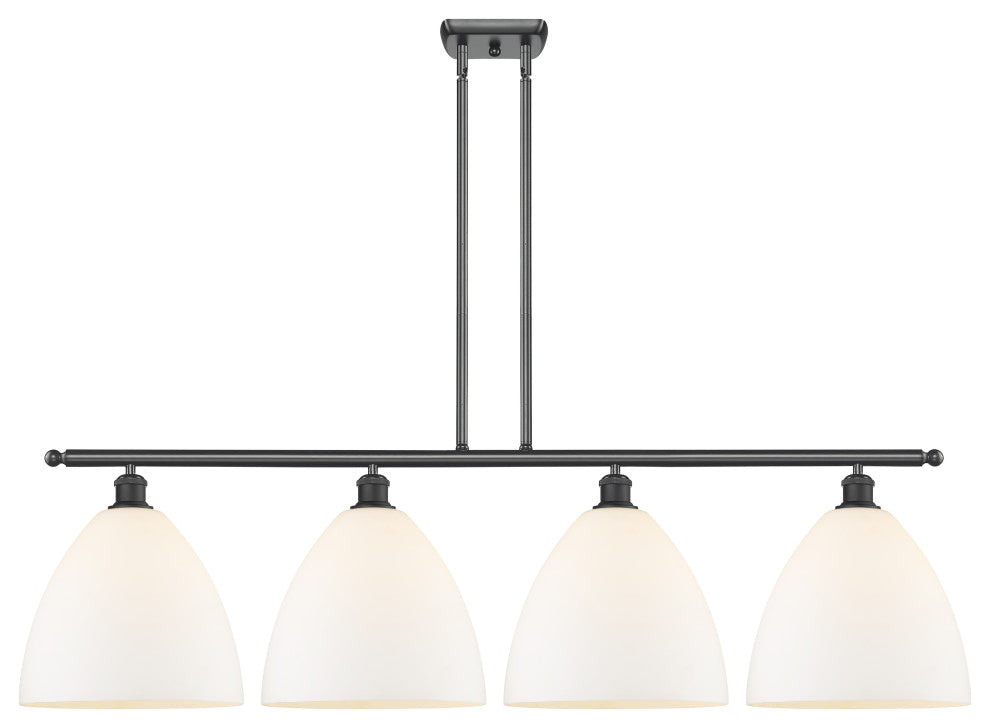 Innovations 516-4I-BK-GBD-121 4 Light Island Light, Matte Black