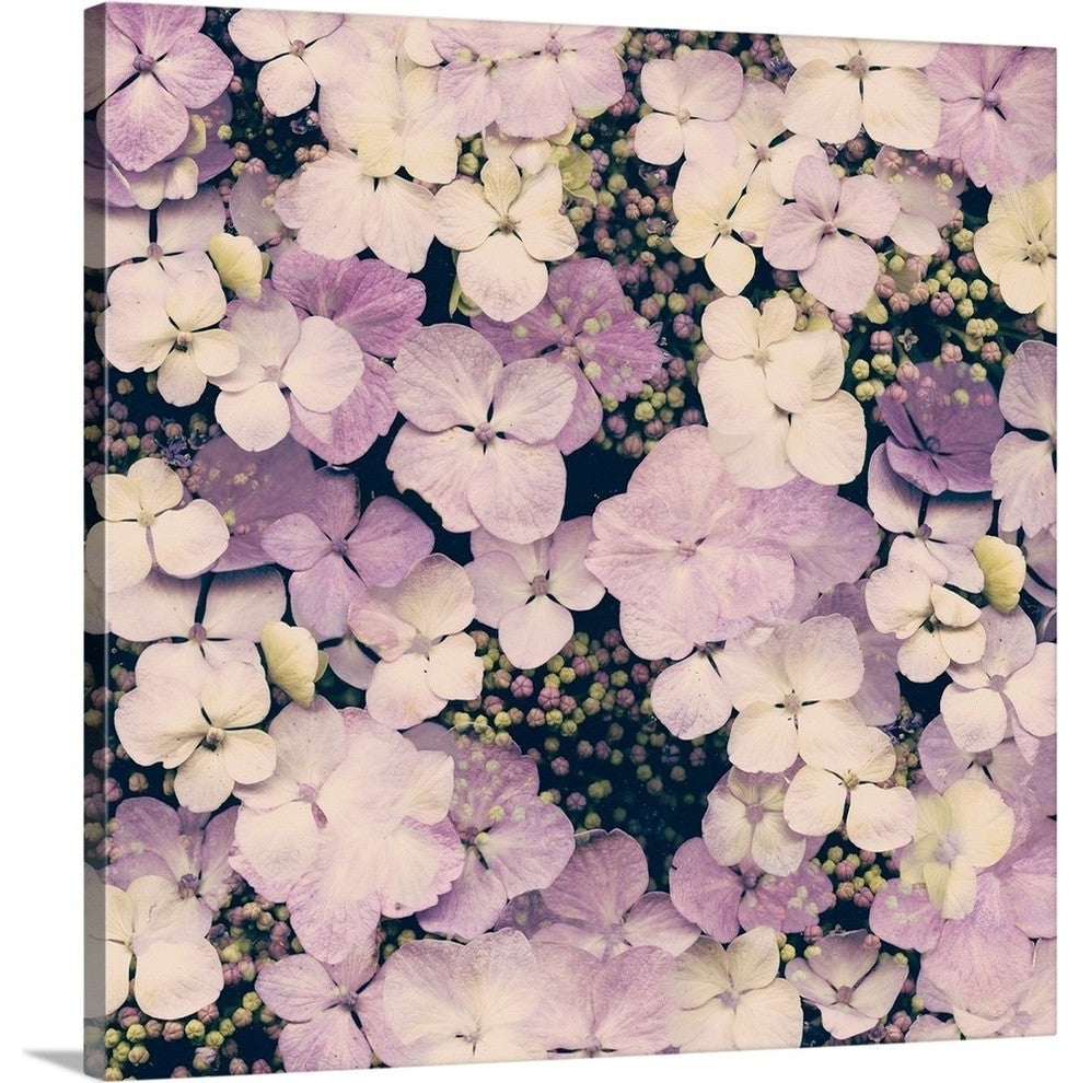 "Hydrangea Dreams" Wrapped Canvas Art Print, 20"x20"x1.5"