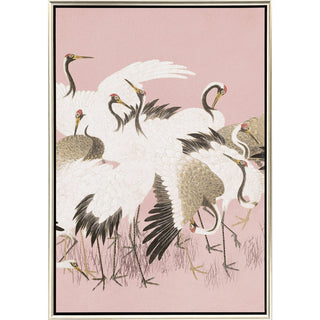 Curious Cranes, Pinna Canvas