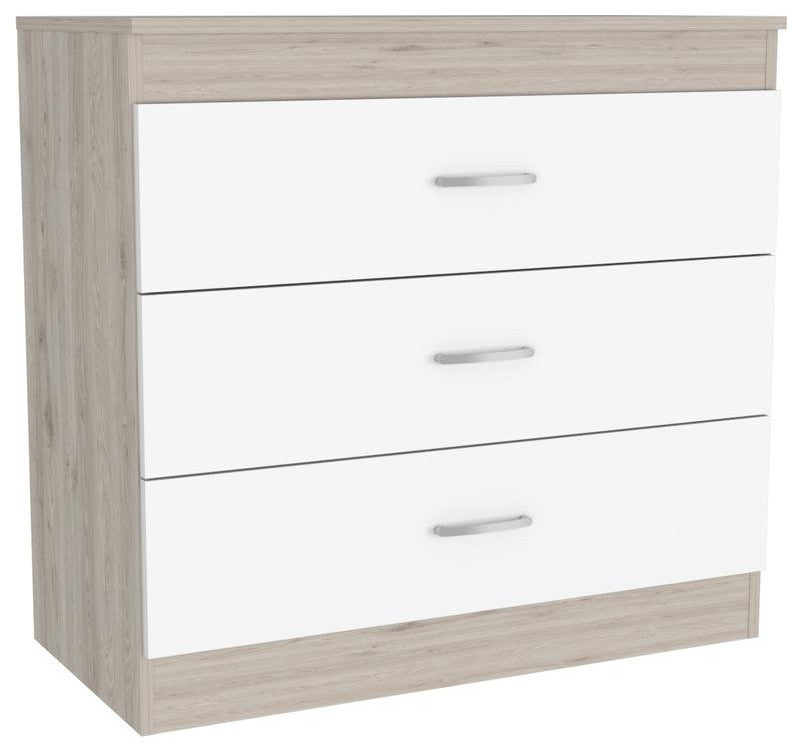 DEPOT E-SHOP Zurich Three Drawers Dresser