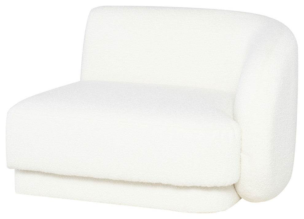 Seraphina Buttermilk Boucle Fabric Modular Sofa, HGSN382