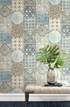 NextWall Moroccan Style Peel and Stick Mosaic Tile Wallpaper