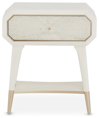 La Rachelle 1-Drawer Nightstand - Medium Champagne