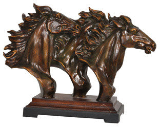 Running Free Statue