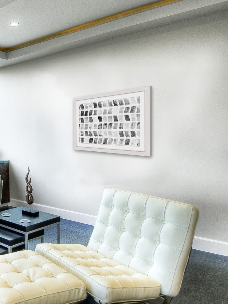 "Jumping Continuation" Framed Art Print