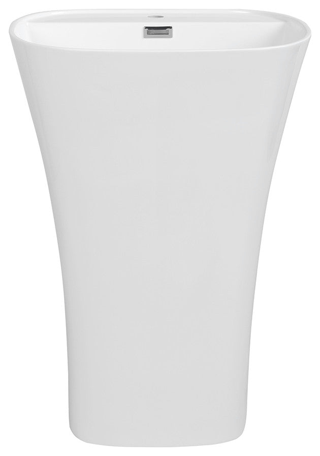 24" Streamline K-1980-24 Solid Surface Resin Freestanding Basin