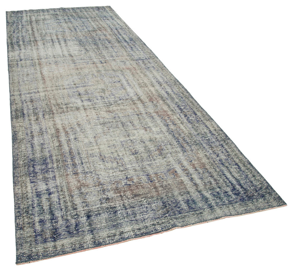 Rug N Carpet - Hand-knotted Anatolian 4' 8" x 12' 4" Rustic Runner Rug