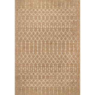 Nuloom Henley Contemporary Outdoor Area Rug, Brown 5'x8'