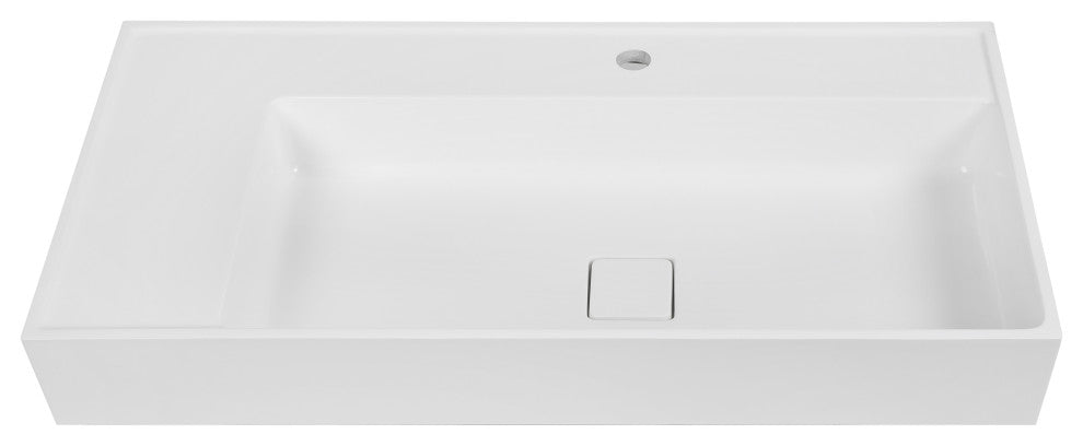 35" Solid Surface Resin Streamline K-1701-35 Vanity Top