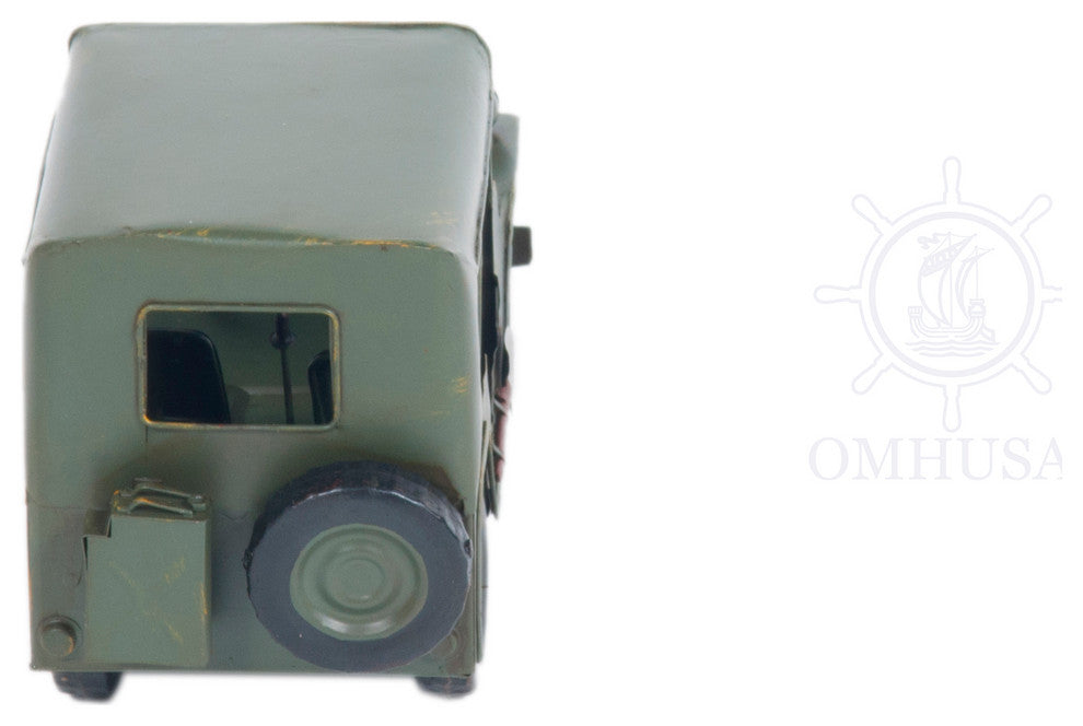 1940 Willys Quad Overland Jeep Model Car Metal