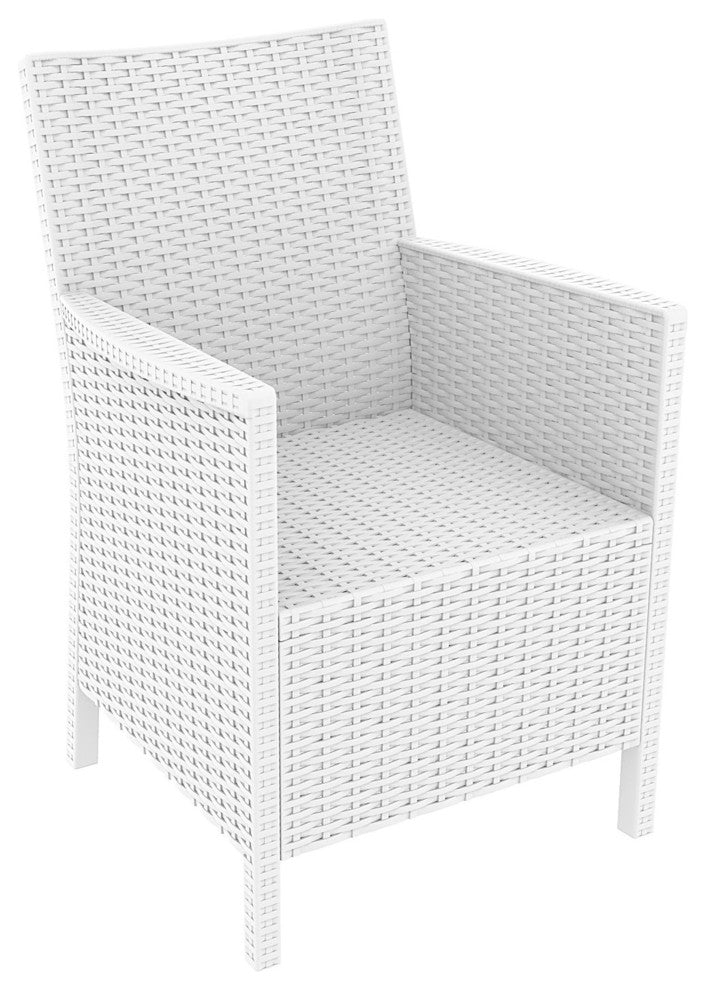 Compamia California Outdoor Armchairs, Set of 2, White
