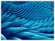 Abstract Blue Wavy Background, Abstract Canvas Art Print, 40"x30"