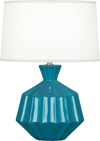 Orion Accent Lamp, Peacock