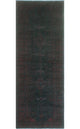 Winchester Kilim Eldric Charcoal/Purple Runner, 3'5x9'5