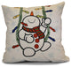 Winter Whimsy Pillow, Red, 16"x16"