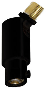 WAC Lighting Sloped Ceiling Adapter for Suspension Kit in Black