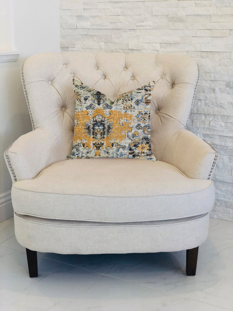 Free Spirit Damasque Luxury Throw Pillow, 20"x36" King