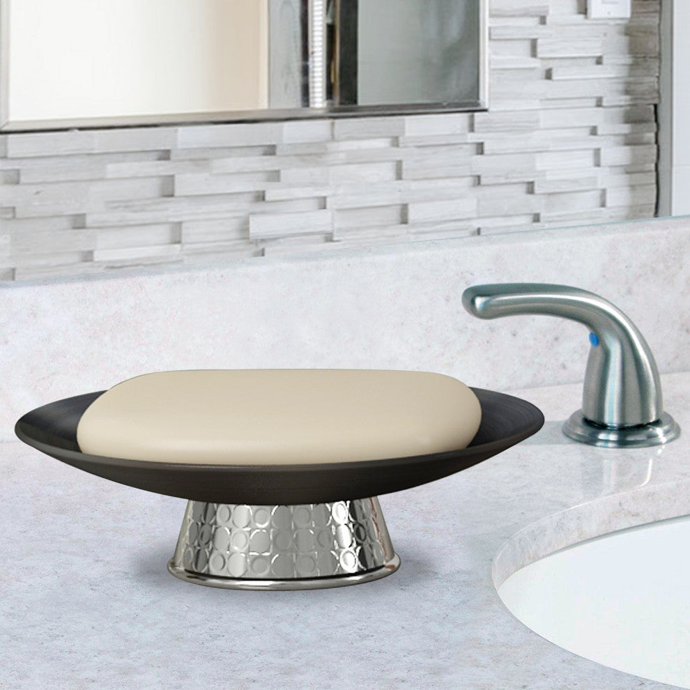 nu steel Flannel Mod Soap Dish