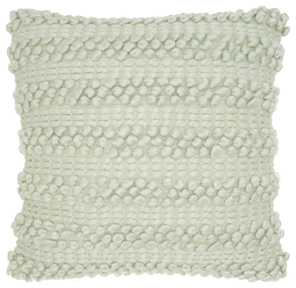 Mina Victory DC827 Throw Pillow, Spa, 20" x 20"