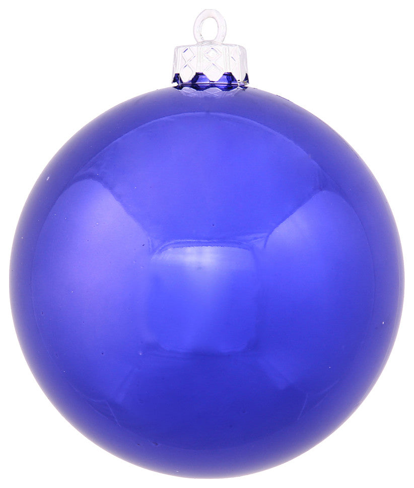 Vickerman 2.75" Cobalt Shiny Ball Ornament, 12 per Bag
