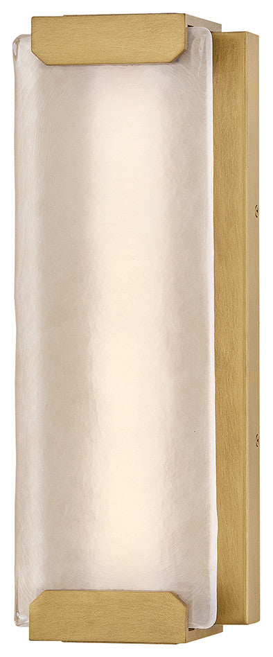 Hinkley Zayde Medium Wall Mount Lantern, Heritage Brass
