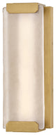 Hinkley Zayde Medium Wall Mount Lantern, Heritage Brass
